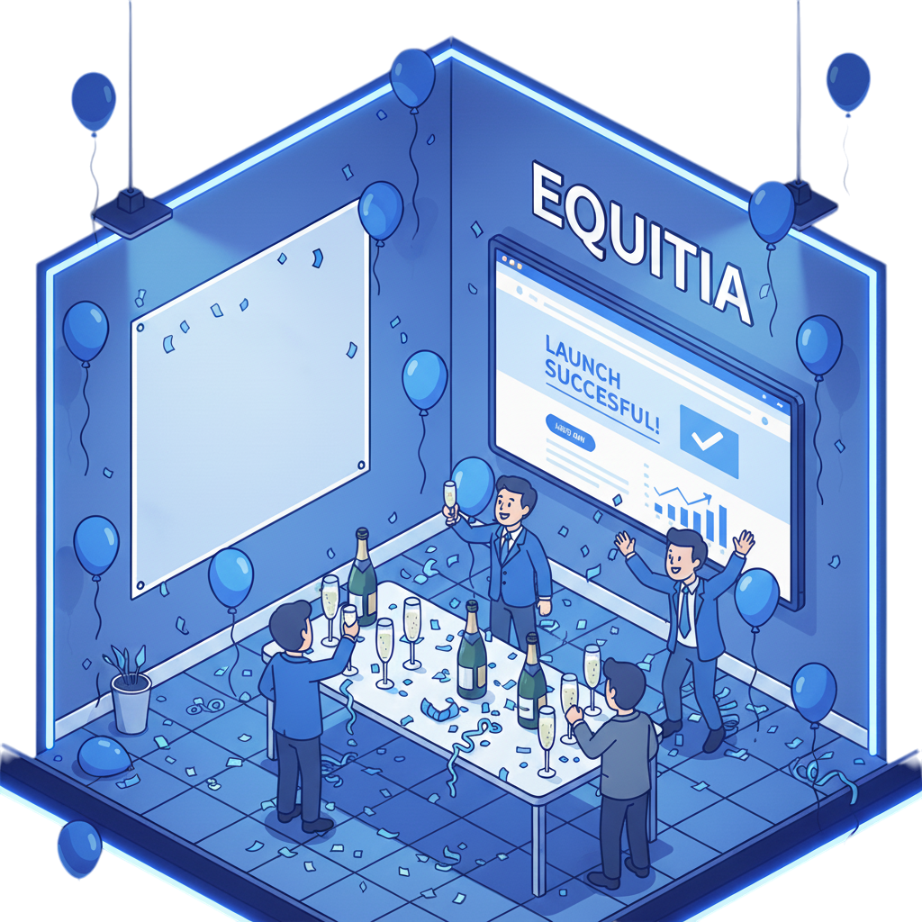 Celebración de lanzamiento EQUITIA